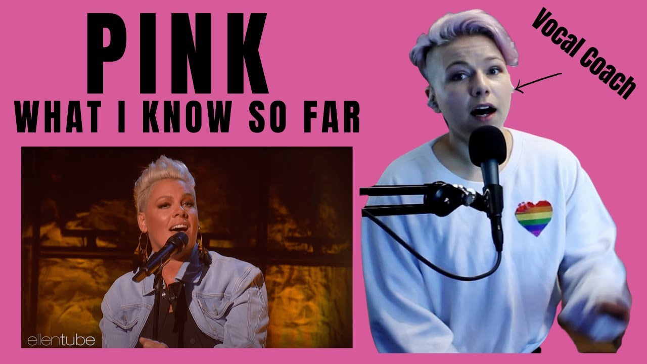Pink - All I Know So Far - New Zealand Vocal Coach Reaction and Analysis