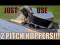 Best way to shingle steep roofs period