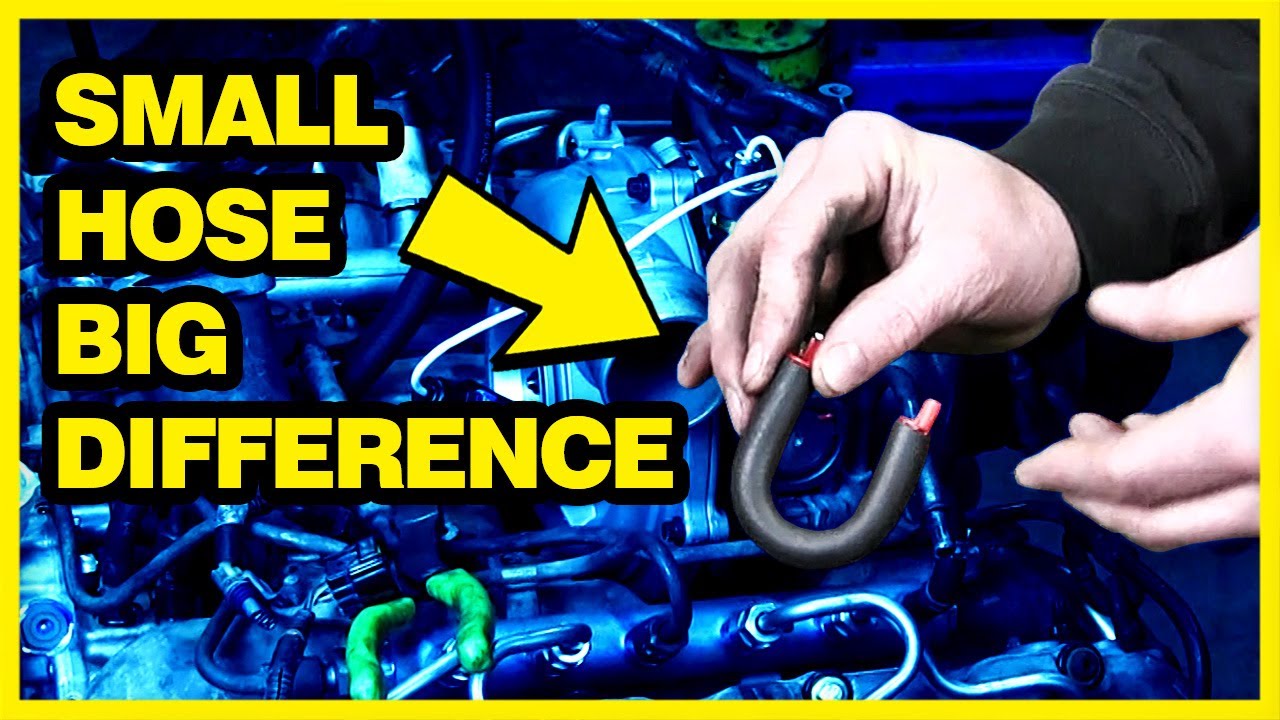 This LITTLE Hose Is Needed For Duramax High Mileage Trucks Fuel Rail