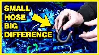 This LITTLE Hose Is Needed For Duramax High Mileage Trucks | Fuel Rail to Fuel Return Hose