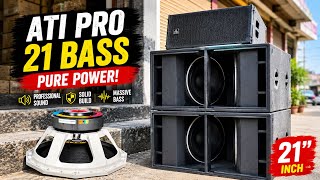 गर्दा उड़ा देगा ये 21inch Bass Speaker Ati Pro PD2165HD