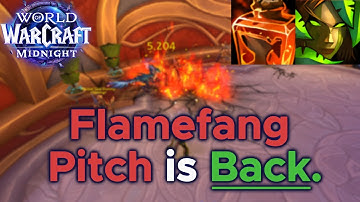 Flamefang Pitch is GOOD! Survival Hunter Bug Fixes and Midnight Updates