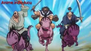 Momen Lucu One Piece Luffy Menggunakan Pedang Dengan Gomu Gomu