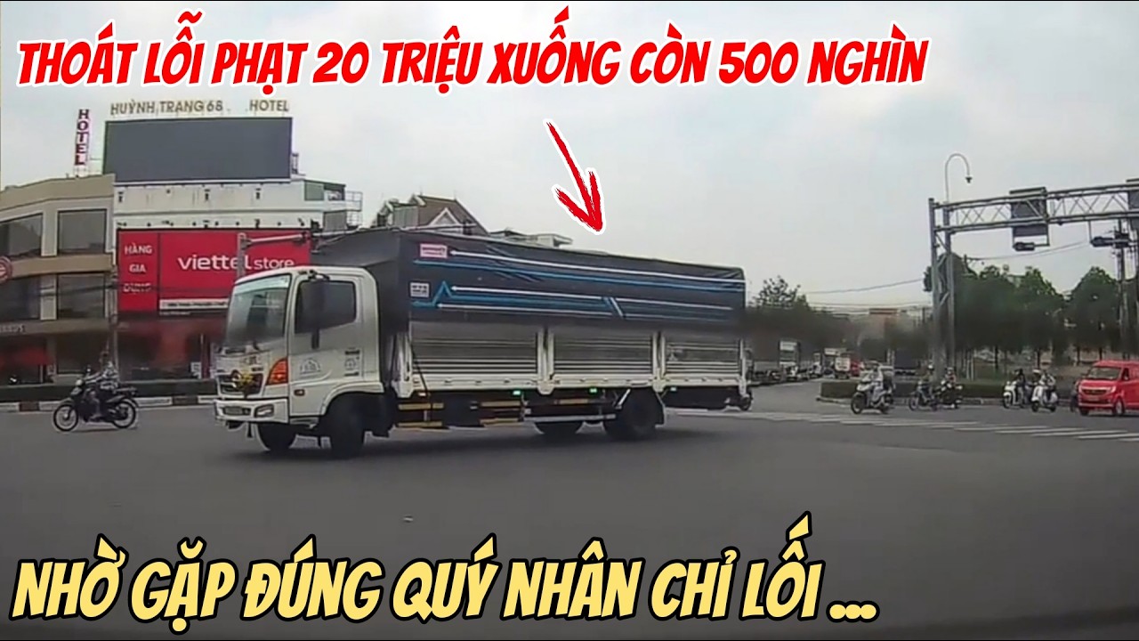 Thoát lỗi phạt 20 triệu xuống còn 500 nghìn nhờ gặp đúng quý nhân chỉ lối...