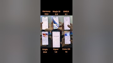 All Android UI who is best UI? #android #shorts