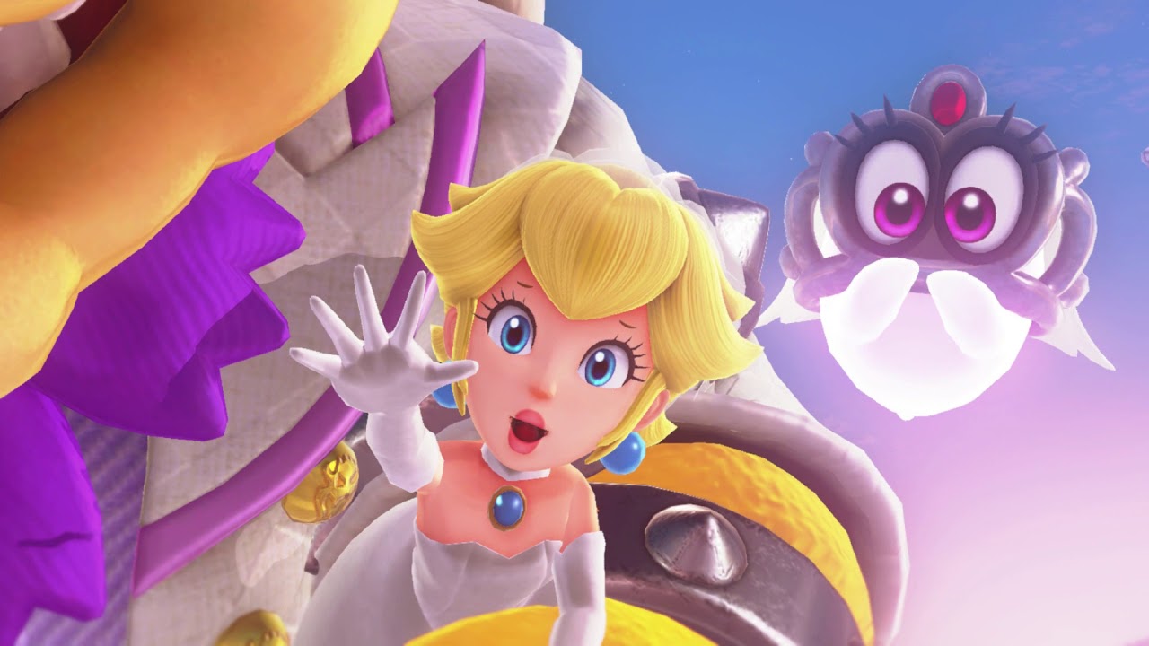 Super Mario Odyssey [Part 6] Mega Flower Boss, Cloud Kingdom Bowser Fight, Lost Kingdom