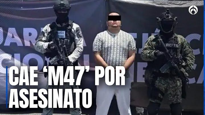 Grupo Fugitivo: Detienen a integrante de ‘Los Metros’, ligado a asesinato de 5 músicos
