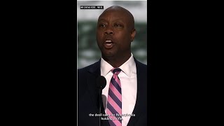 Senator Tim Scott calls Former President Trump an "American lion" | RNC 2024