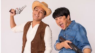 狩野英孝「スタッフゥーー！」、ゾンビに襲われ絶叫（CM ウォーキングデッド・サバイバー／劇団ひとり 狩野英孝）