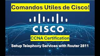 Tip 02: Curso de CCNA: Setup Telephony Services with Router 2811 (Cisco Packet Tracer)