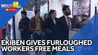 Ekiben offering free meals to furloughed federal workers
