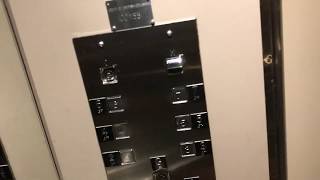 1960 Otis (Mod by Montgomery) Traction Elevator at 1190 Melville St in Vancouver BC