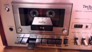 Technics Tape Deck RS 631, Fully Restored by, Wayne Rathan, www.waamamps.com