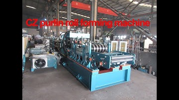 Zhongyuan profile C purlin forming machine | Automatic C purlin roll forming machine