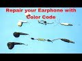 🔵Repair your Earphone with Color Code | MakeloGy