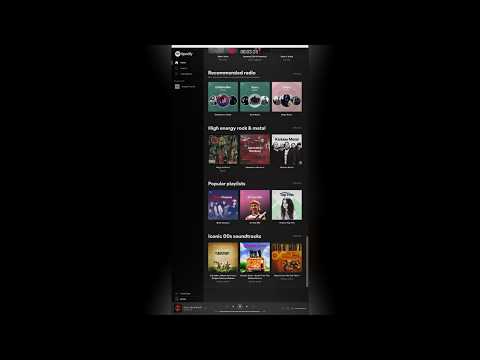 Spotify web player on mobile