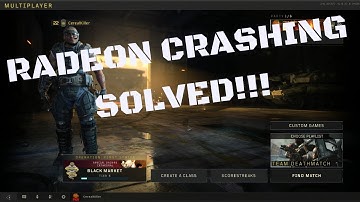 Call of Duty Blacks Ops 4(BO4): How to Fix Error Code Crash Bug[Radeon Cards][Solved]