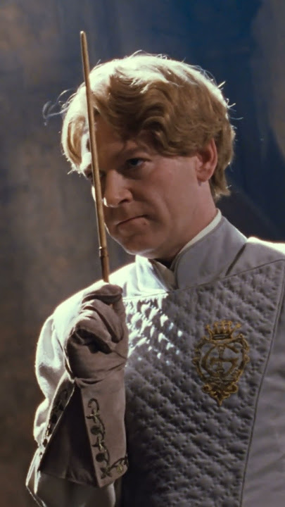 Lockhart gives a duelling demonstration with Snape #HarryPotter