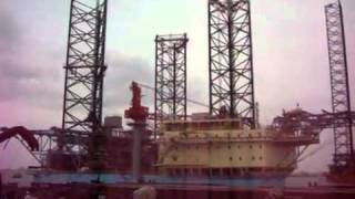 Jackup Type Drilling Oil Rig
