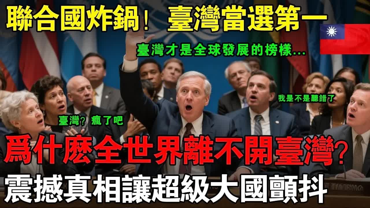 聯合國炸鍋！臺灣小島當選第一！為何全世界的發展都離不開臺灣？震撼真相讓全球顫抖！#taiwan #台灣 #台湾 #兩岸