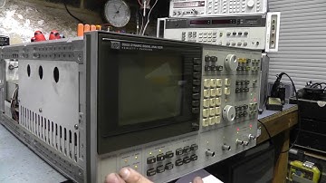 Hp 3562a Dynamic signal analyser Pt2. PSU Repair/display looses HV