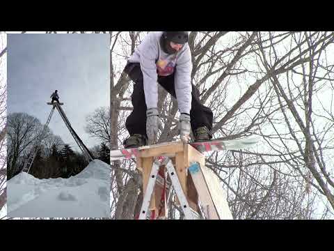 Biggest Snowboard Drop In