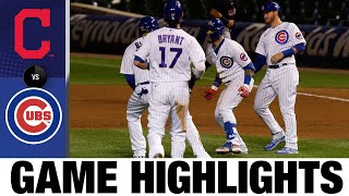 Javier Báez hits a walk-off single to lift Cubs | Indians-Cubs Game Highlights 9\/16\/20