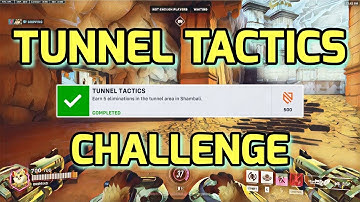 Overwatch 2 Tunnel Tactics Challenge Guide: Shambali Tunnel Area