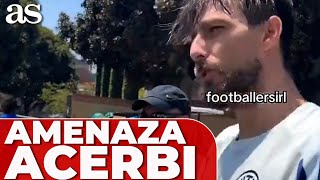 ¡ACERBI ESTALLA! AMENAZA A UN HINCHA DEL PSG: “ESTOY LOCO, TE REVIENTO…”