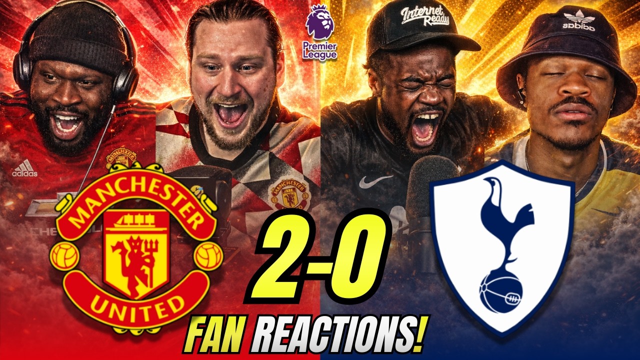 Manchester United & Spurs Fans React to Man United 2-0 Tottenham | Premier League Fan Reactions