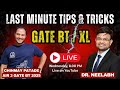 GATE BT / XL 2026 Final Strategy | Last-Minute Do’s &amp; Don’ts with AIR 3 Topper