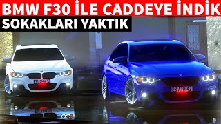 Sokak Aralarinda Bmw F30 İle Dri̇ft Etto Corsa