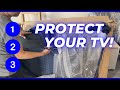 Comment emballer et dplacer un tlviseur sans la bote dorigine 3 couches de protection