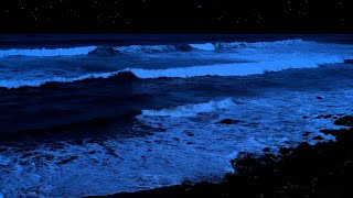 Ocean Sounds For Deep Sleeping With A Dark Screen And Rolling Waves | 24\7 Sleep Sounds