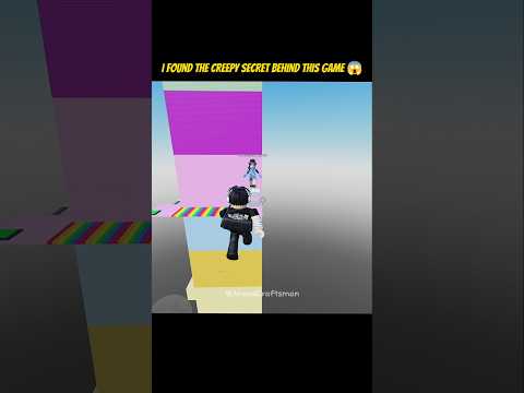 I Found Creepy Secret Behind This Trolls Will Die Tower Roblox Game Roblox Fyp 