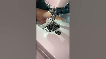 Juki TL series thread cutter in slow motion