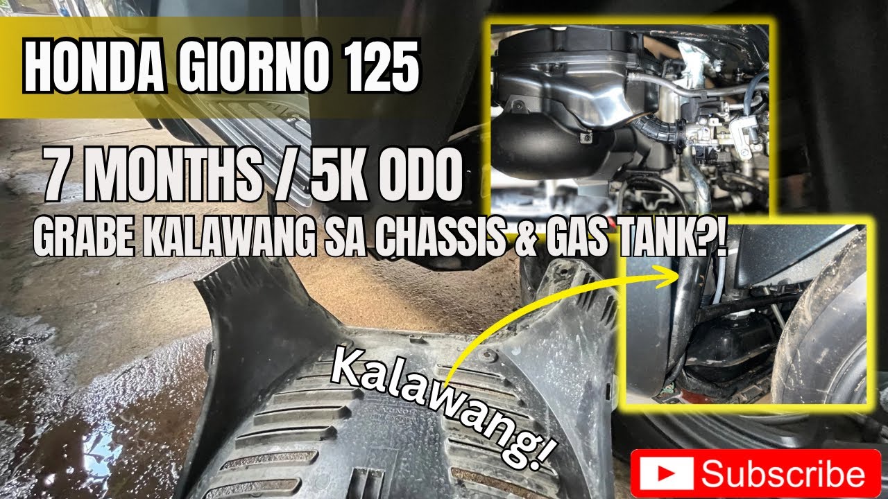 Giorno 125 Araro & Gas Tank Cleaning + Engine Wash | 7 Months 5k Odo Update