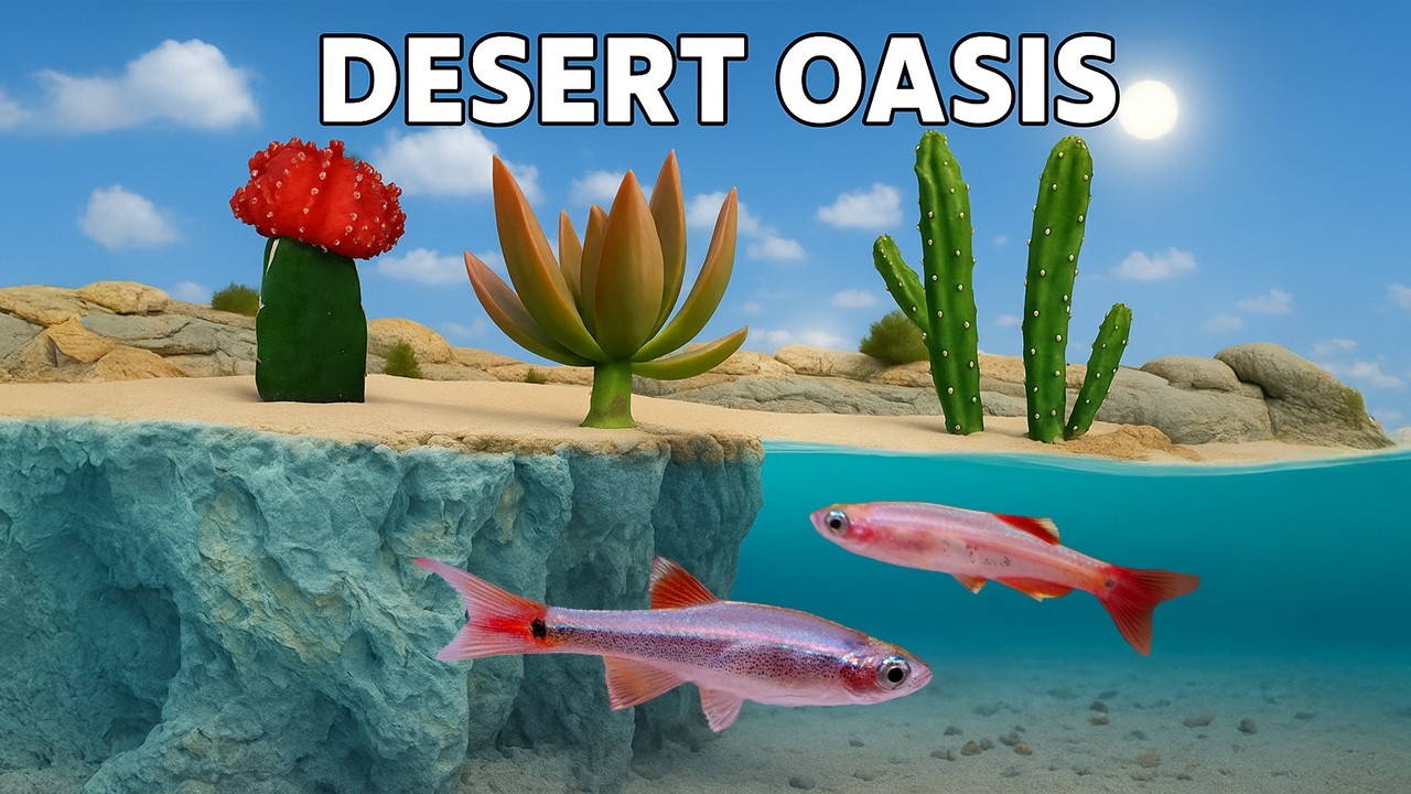 I Built a Mini Desert Oasis