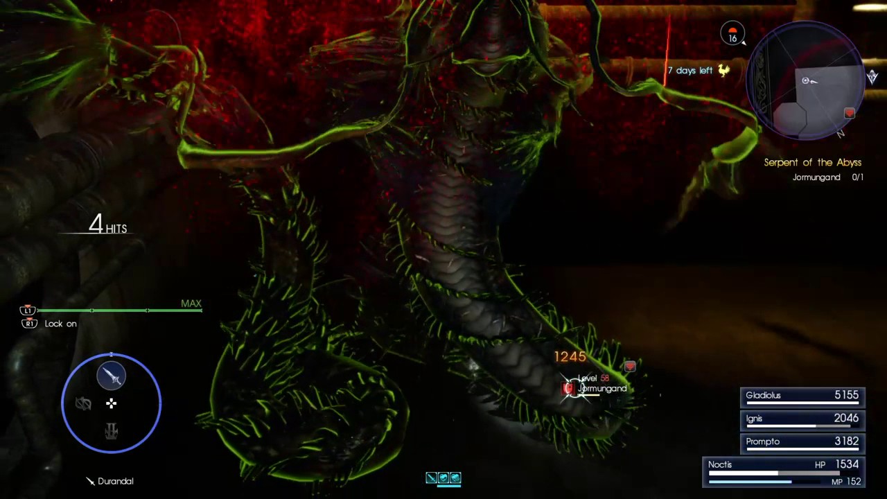 FINAL FANTASY XV : Serpent of the Abyss - YouTube