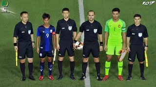 Cambodia 4 - 5 Malaysia (Highlight HD - AFC U19 2020 Qualify - 2/11/2019)