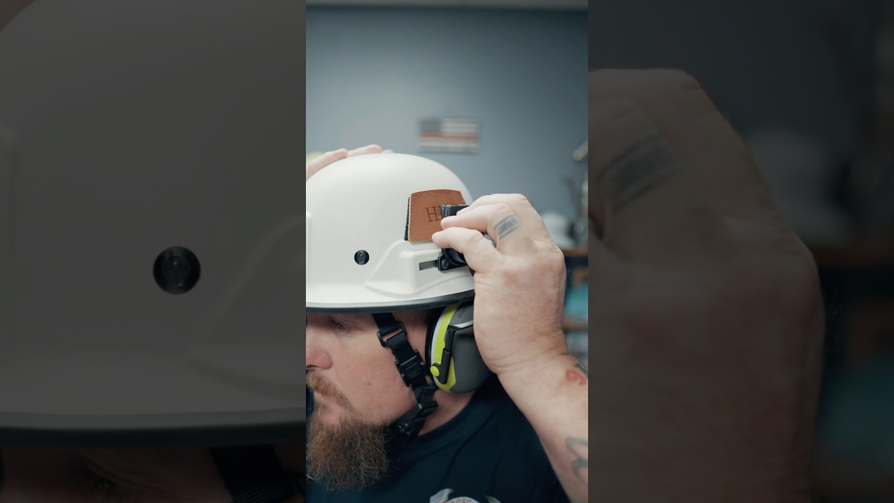 For those of you that need hearing protection mounted to your hard hat.