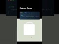 🔥 Use Custom Cursor | CSS Tricks | Fast Code