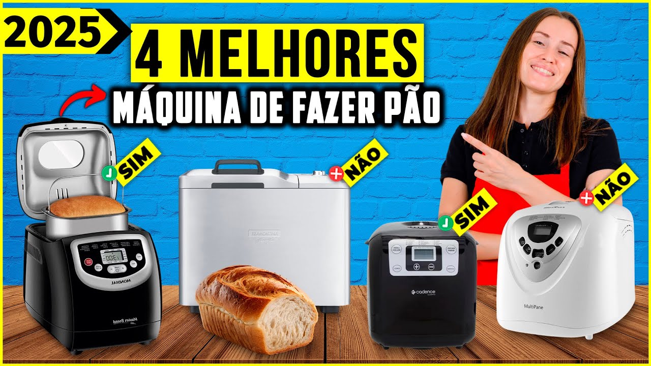 As 4 Melhores Panificadora/ Máquina de Fazer Pão Em 2025!