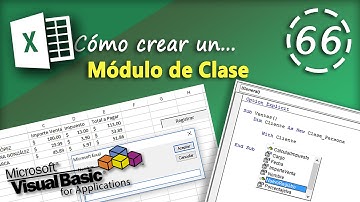 Módulo de Clase | VBA Excel 2013 #66