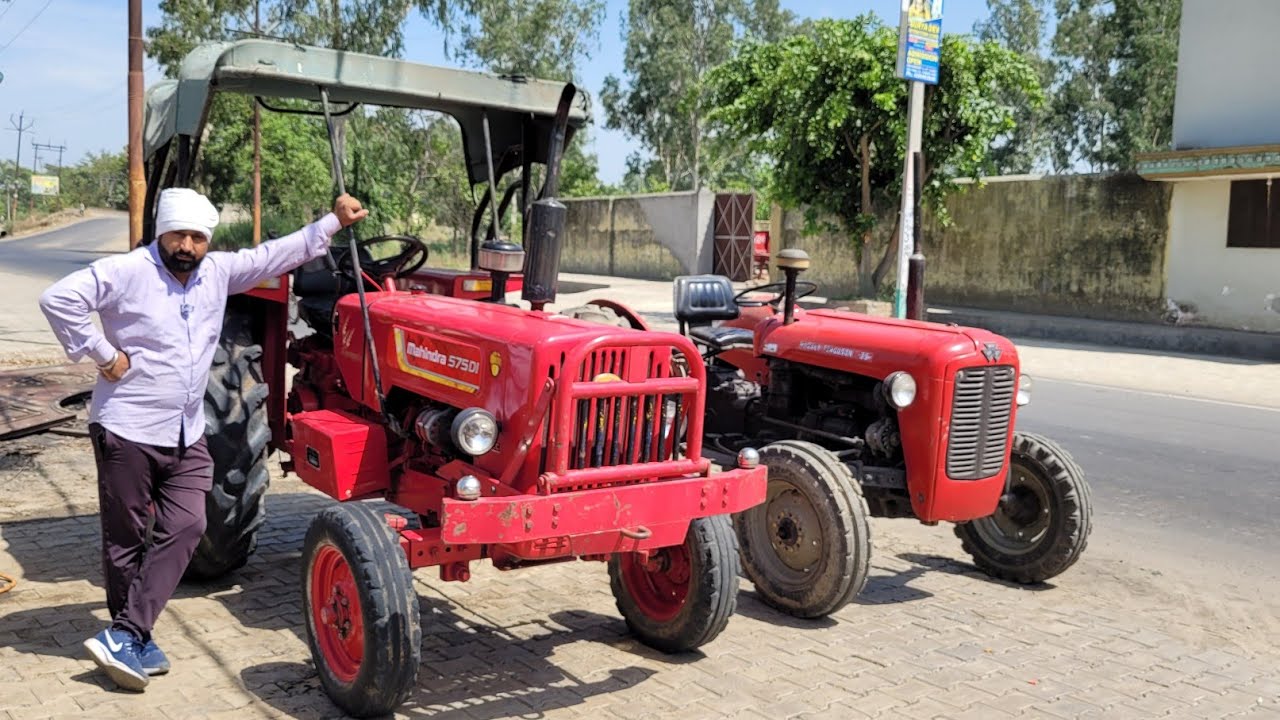 75 हजार मे घर ले जाओ दोनों ट्रेक्टर बिकाऊ हैं Mahindra 495 Massey ferguson 35 For Sell 8171749434