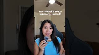 Open a 403b as a teacher