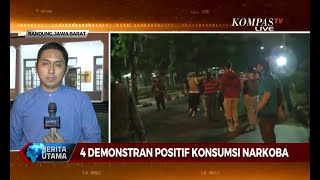 Polisi Amankan 68 Orang Diduga Provokator, 4 Demonstran di Bandung Positif Konsumsi Narkoba