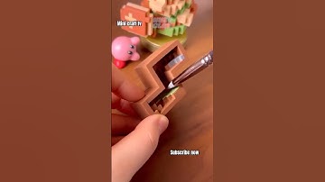 Making minecraft xTETRIS | 01 Taiga Biome 🌲#minecraft #clay #miniature #shorts #yt_shorts