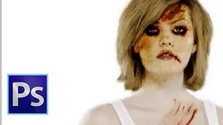 Adobe Photoshop CS6 - Living Dead Girl Transform [Speed Art]