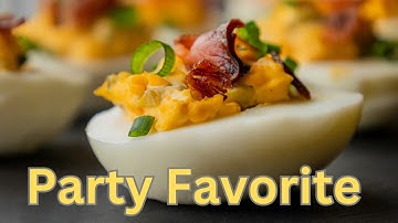 Bacon Deviled Eggs – A Game-Changer for Your Party!
